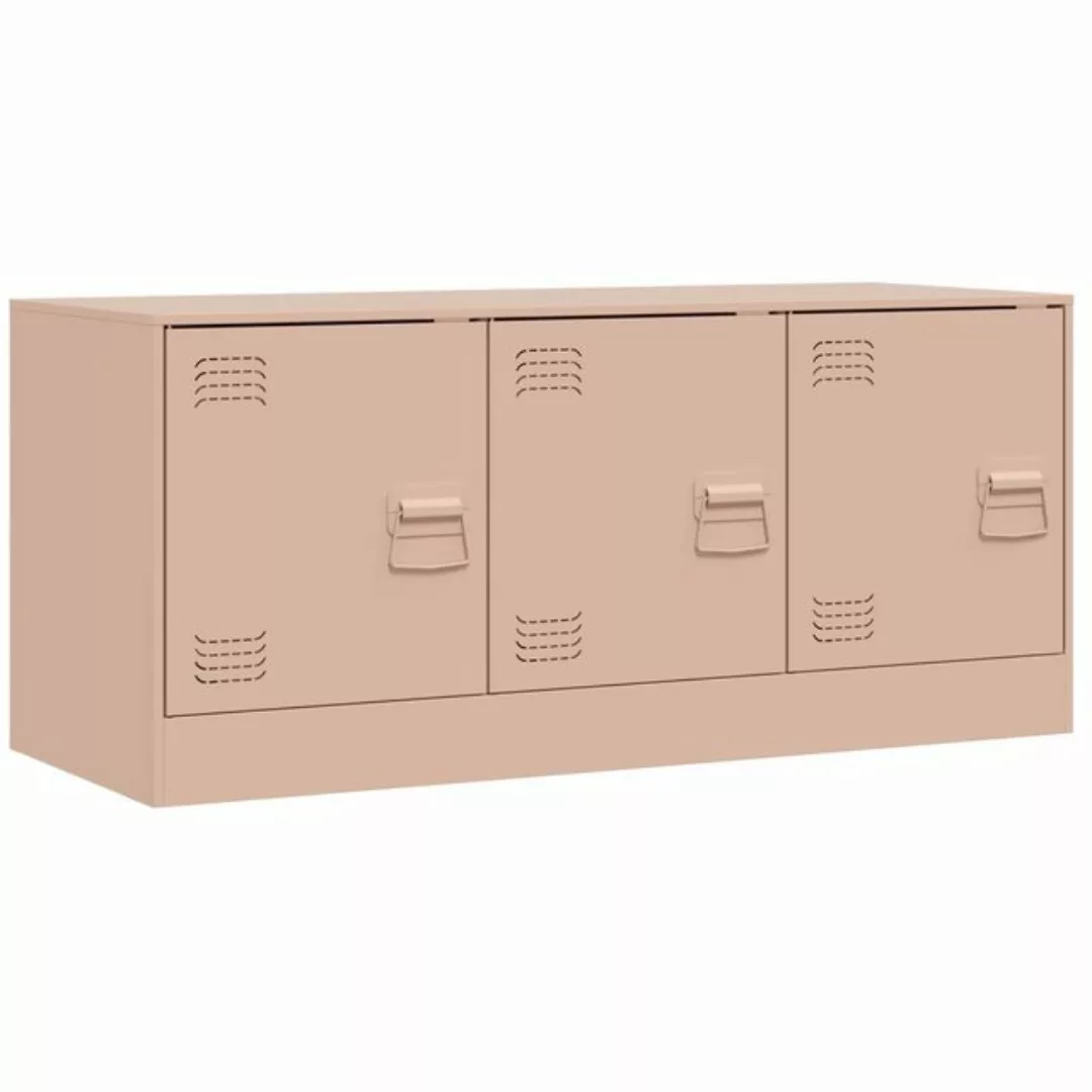 vidaXL TV-Schrank TV-Schrank Rosa 99x39x44 cm Stahl (1-St) günstig online kaufen