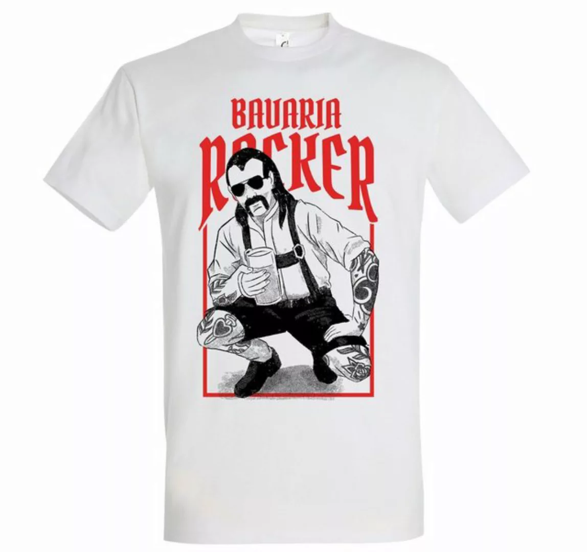 Youth Designz T-Shirt Bavaria Rocker Herren Shirt mit trendigem Frontprint günstig online kaufen