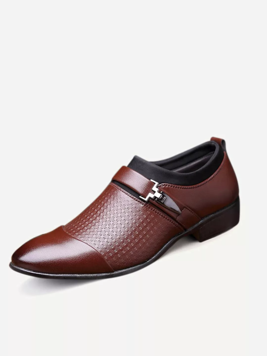 Große Größe Männer stilvolle Cap Toe Slip On Business Formal Kleid Schuhe günstig online kaufen