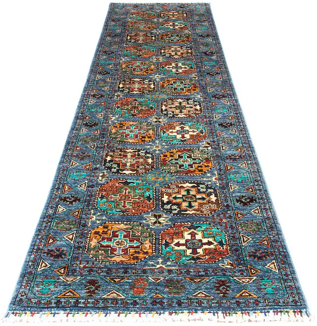 morgenland Orientteppich »Ziegler - Ariana - 304 x 84 cm - blau«, rechtecki günstig online kaufen