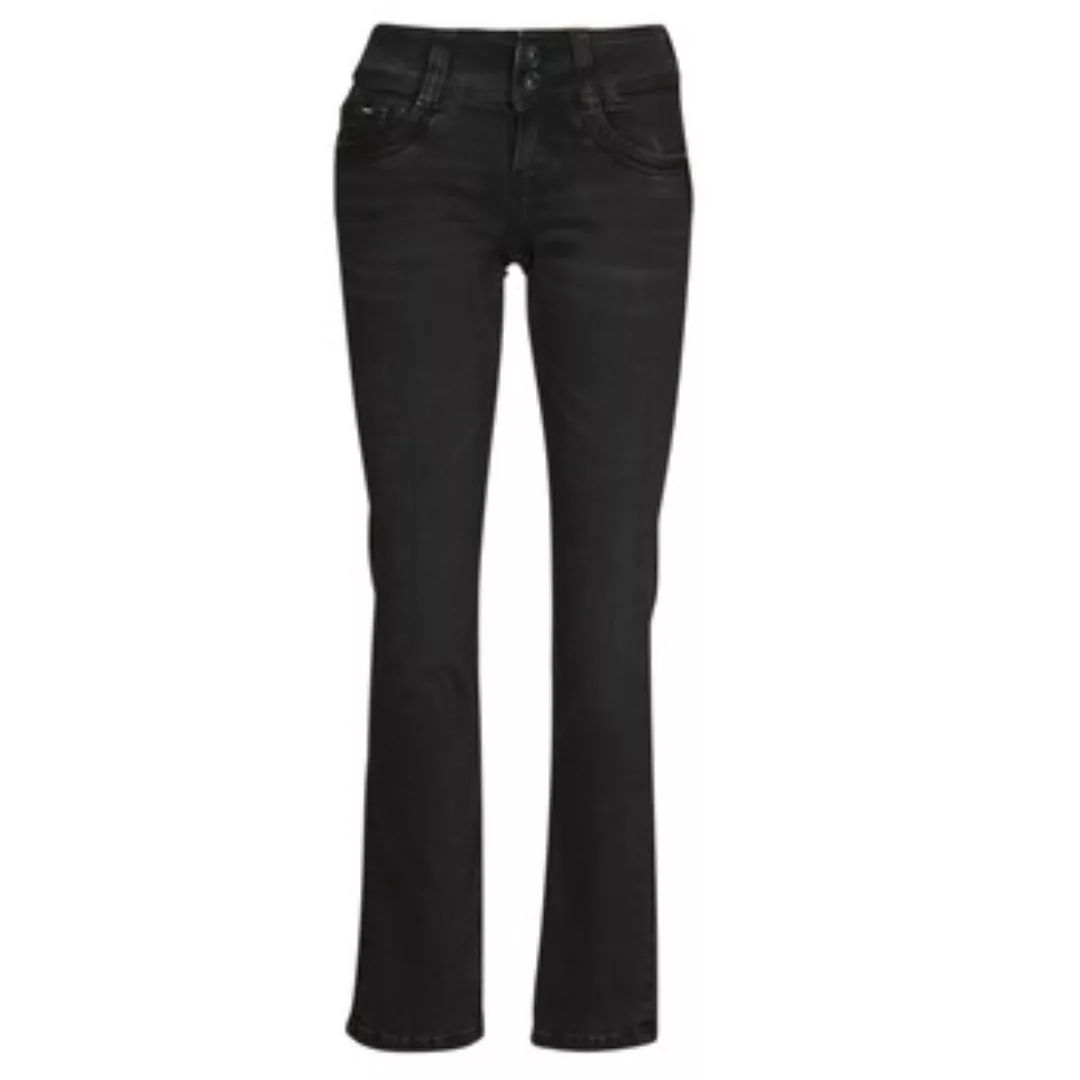 Pepe Jeans Damen Jeans GEN - Regular Fit - Schwarz - Black Denim günstig online kaufen