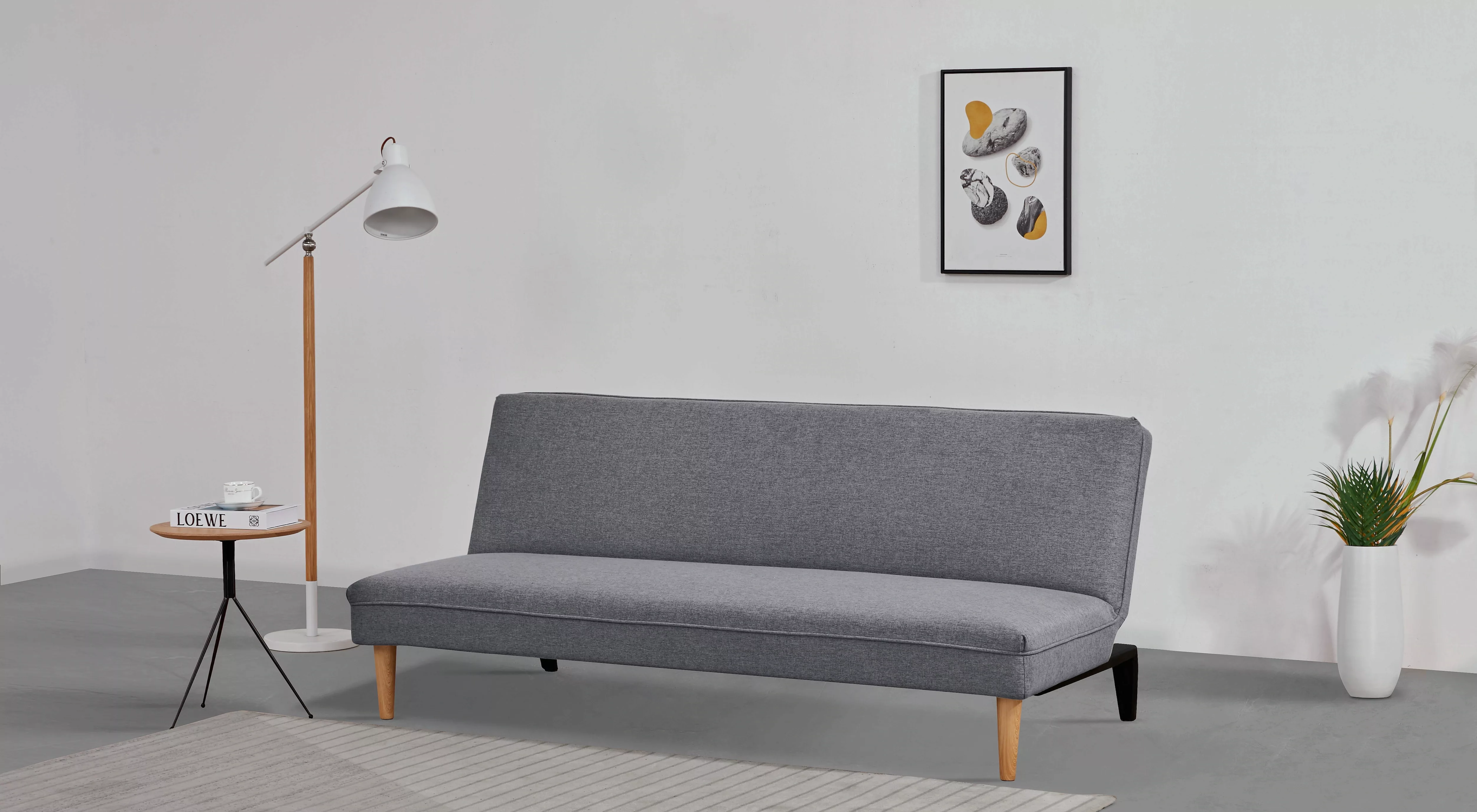 INOSIGN Schlafsofa "MONIDA, Schlafsofa, Klappsofa, 3-Sitzer mit Bettfunktio günstig online kaufen