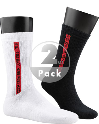 HUGO Socken RS Rib Tape 2er Pack 50469640/401 günstig online kaufen