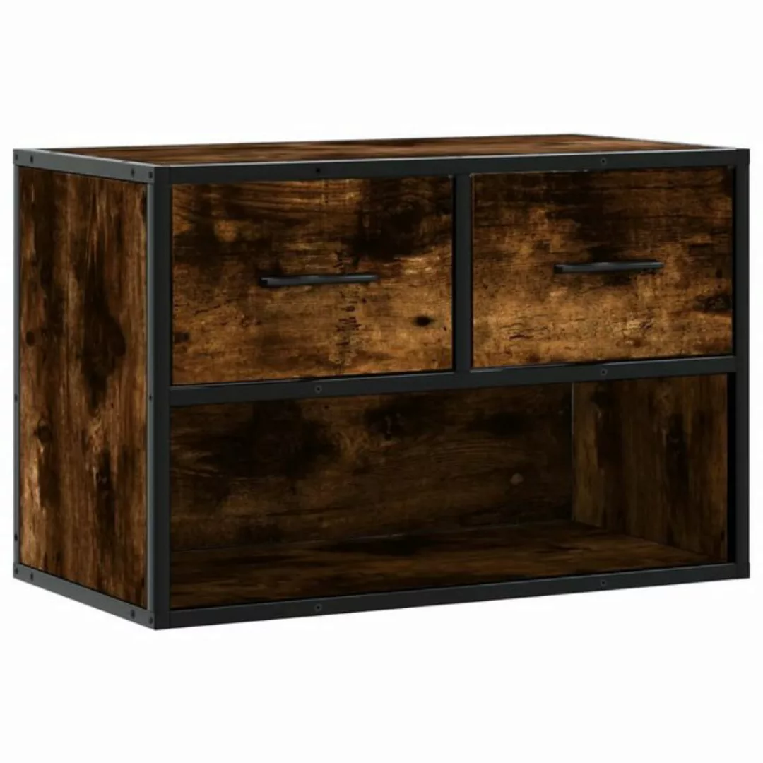 vidaXL TV-Schrank TV-Schrank Räuchereiche 60x31x39,5 cm Holzwerkstoff und M günstig online kaufen