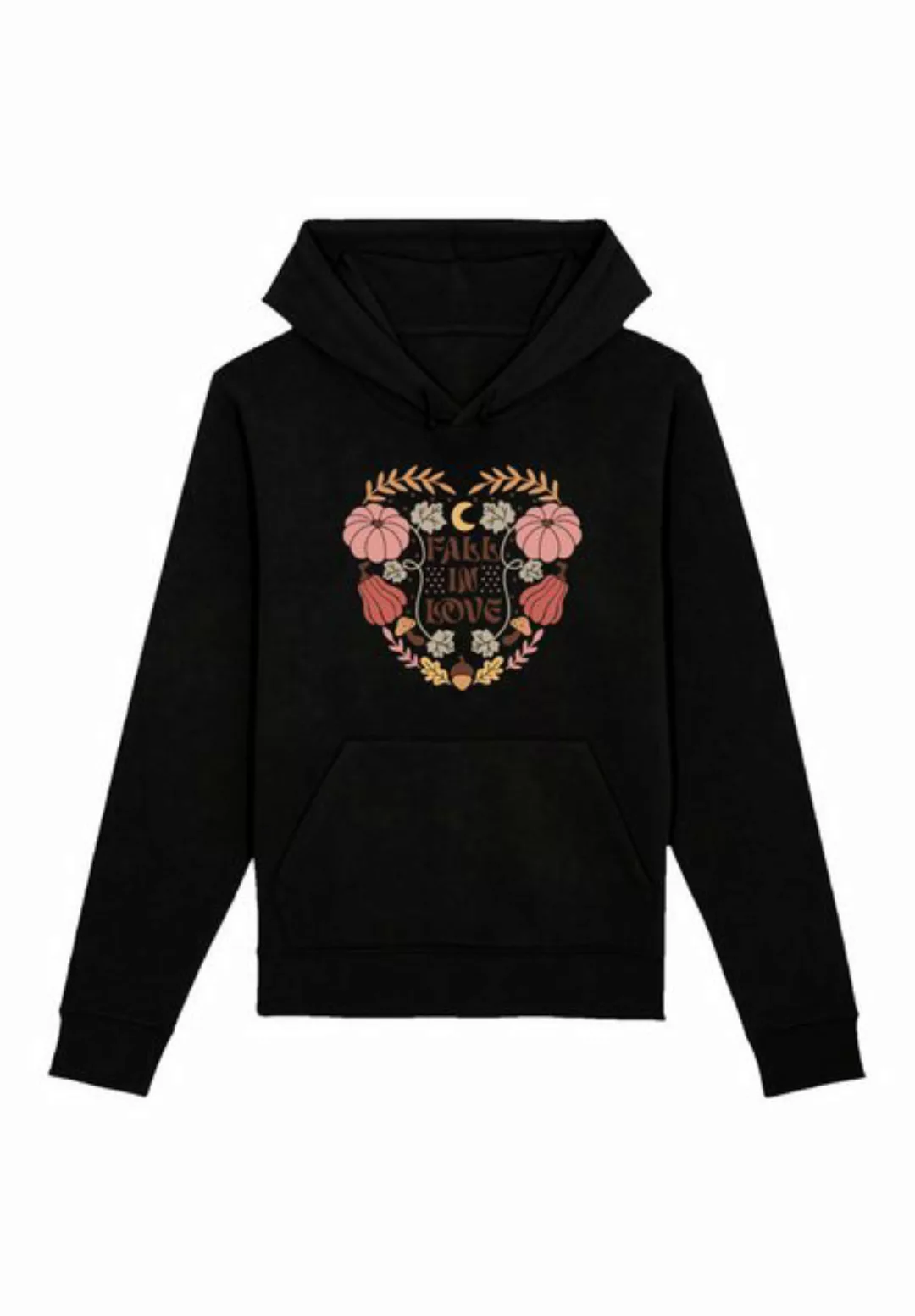 F4NT4STIC Kapuzenpullover Fall in love heart Premium Qualität günstig online kaufen