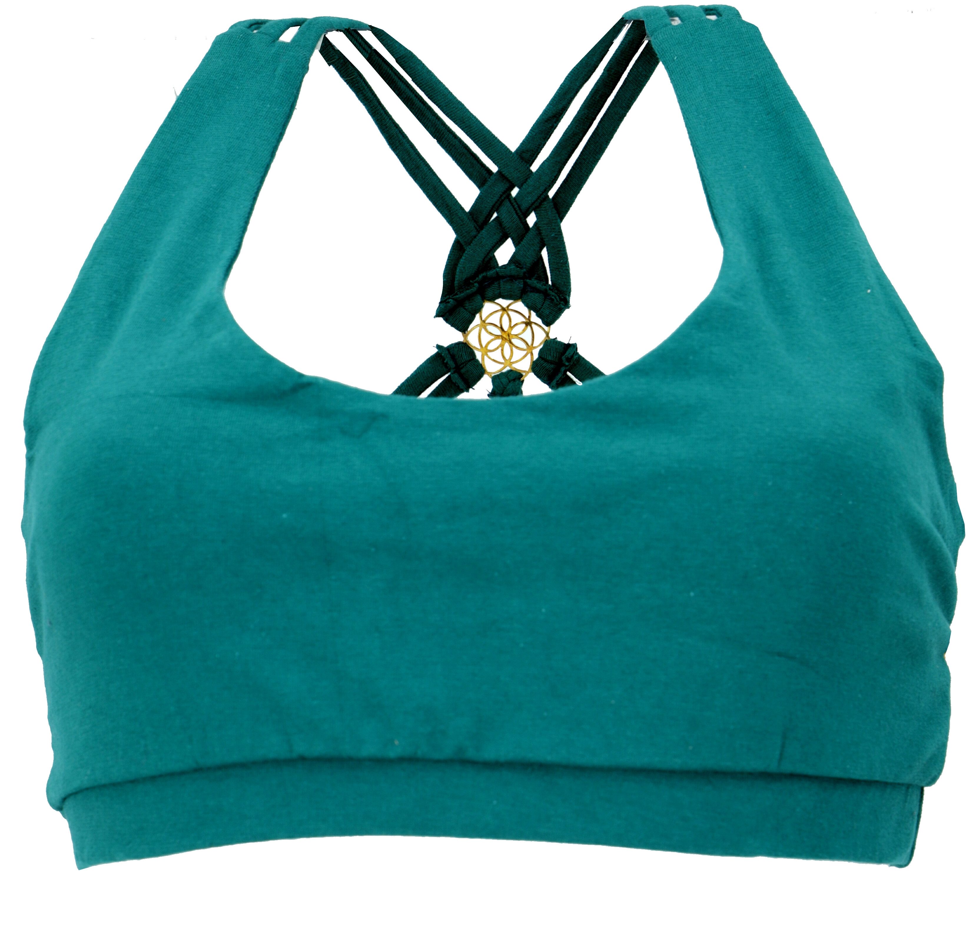 Guru-Shop T-Shirt Goa Psytrance Bikini Top, günstig online kaufen