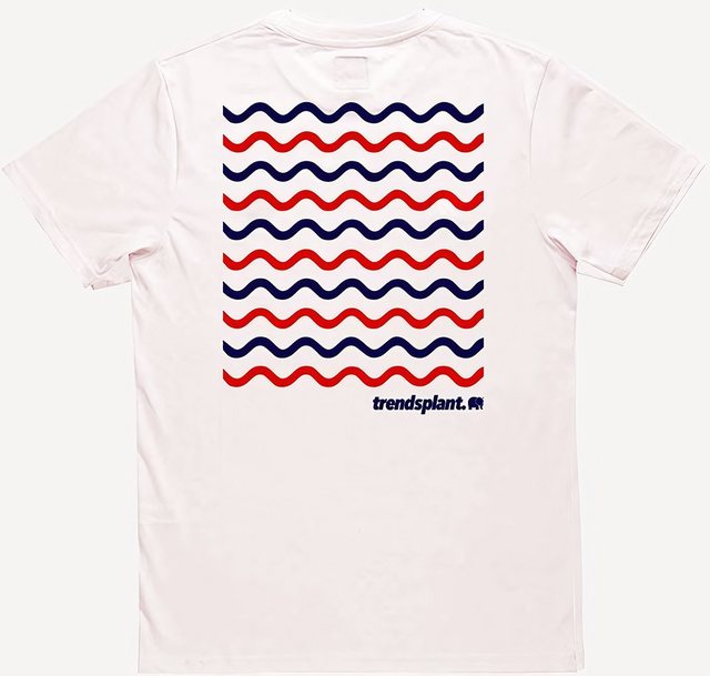 Trendsplant T-Shirt Explanada Organic T-Shirt White günstig online kaufen