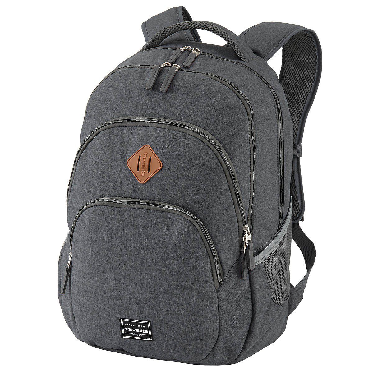 travelite Laptoprucksack BASICS Melange, Freizeitrucksack Arbeitsrucksack günstig online kaufen