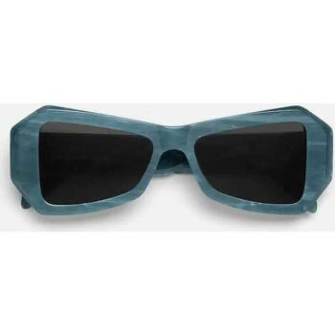 Retrosuperfuture  Sonnenbrillen Tempio Blau Marmor BJR Sonnenbrille günstig online kaufen