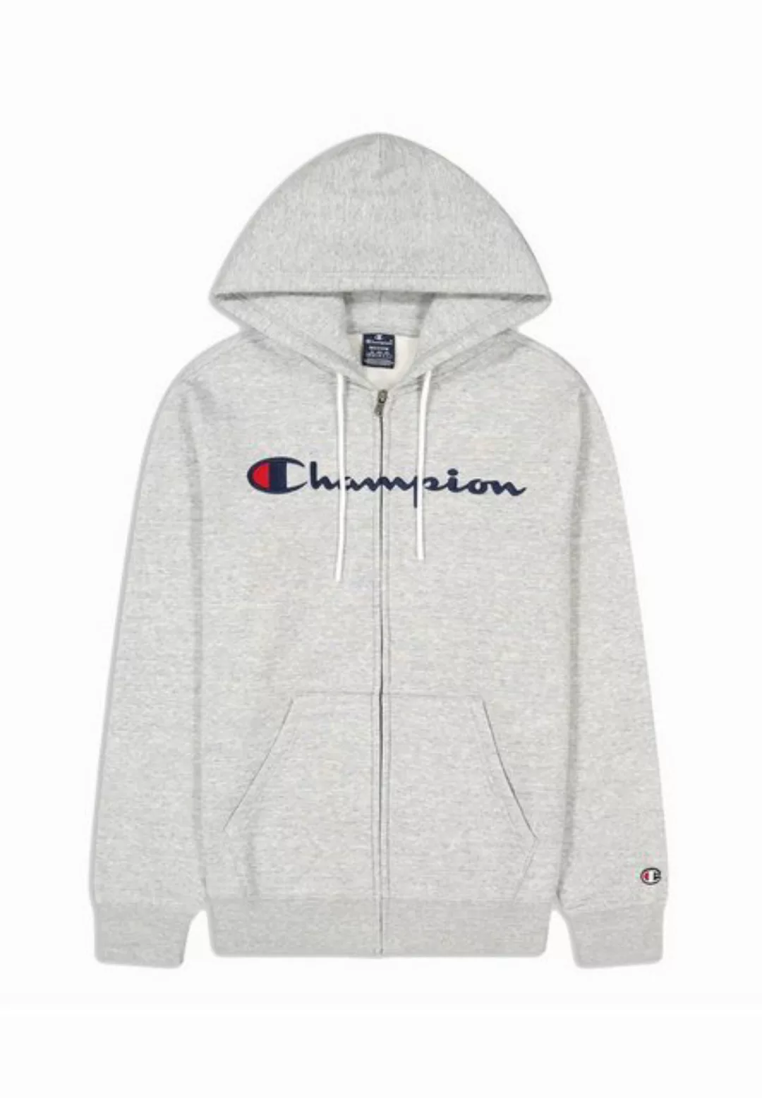 Champion Kapuzensweatshirt Champion Herren Zipper 219205 EM021 NOXM Hellgra günstig online kaufen