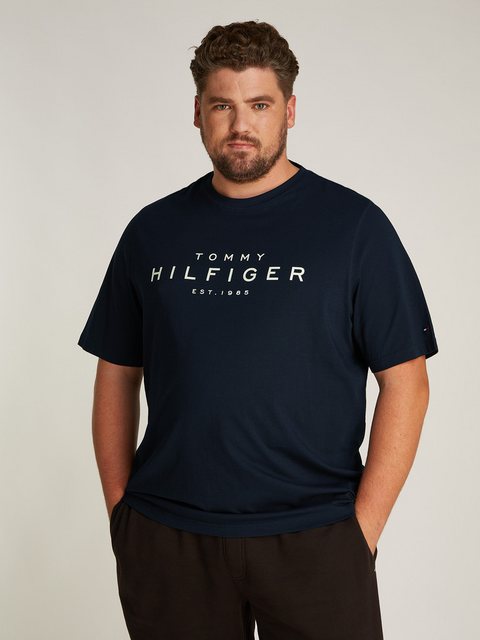 Tommy Hilfiger Big & Tall Rundhalsshirt BT-BIG RWB HILFIGER TEE-B in Großen günstig online kaufen