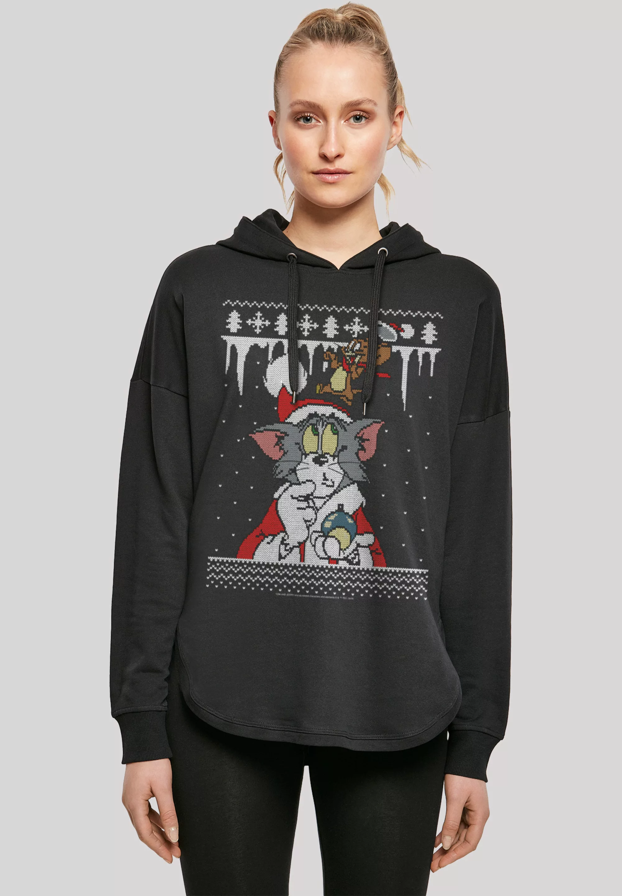 F4NT4STIC Kapuzenpullover "Tom und Jerry Christmas Fair Isle", Print günstig online kaufen