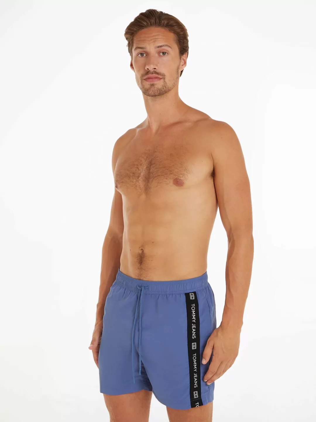 Tommy Hilfiger Swimwear Badeshorts "SF MEDIUM DRAWSTRING SIDE TAPE", mit Lo günstig online kaufen