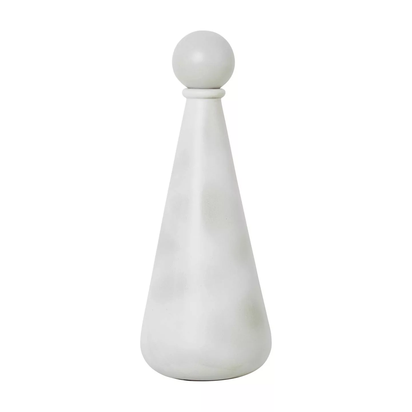ferm LIVING - Muses Era Vase - weiß/matt/H 41,3cm / Ø 15,8cm günstig online kaufen