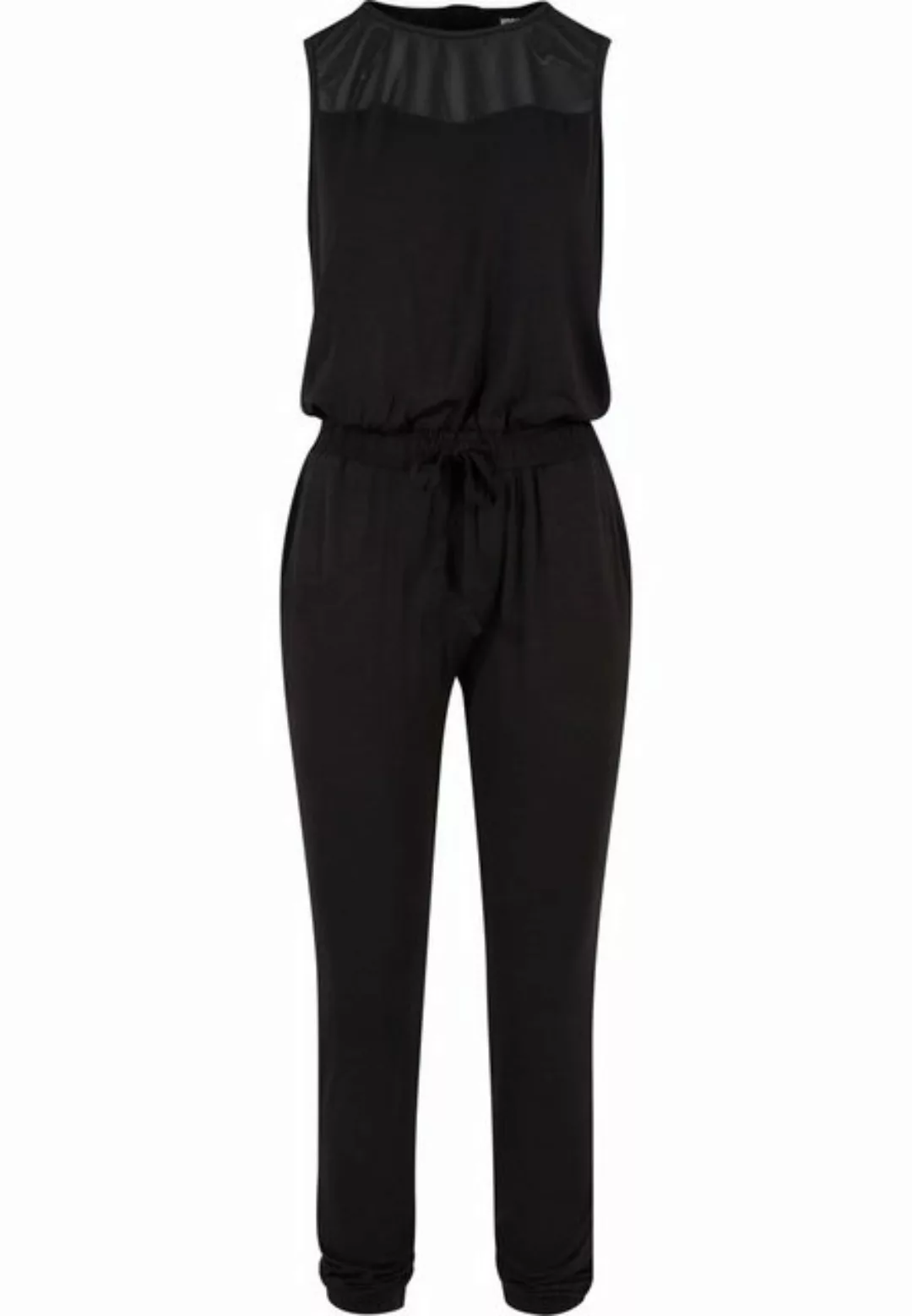 URBAN CLASSICS Jumpsuit Urban Classics Damen Ladies Tech Mesh Long Jumpsuit günstig online kaufen