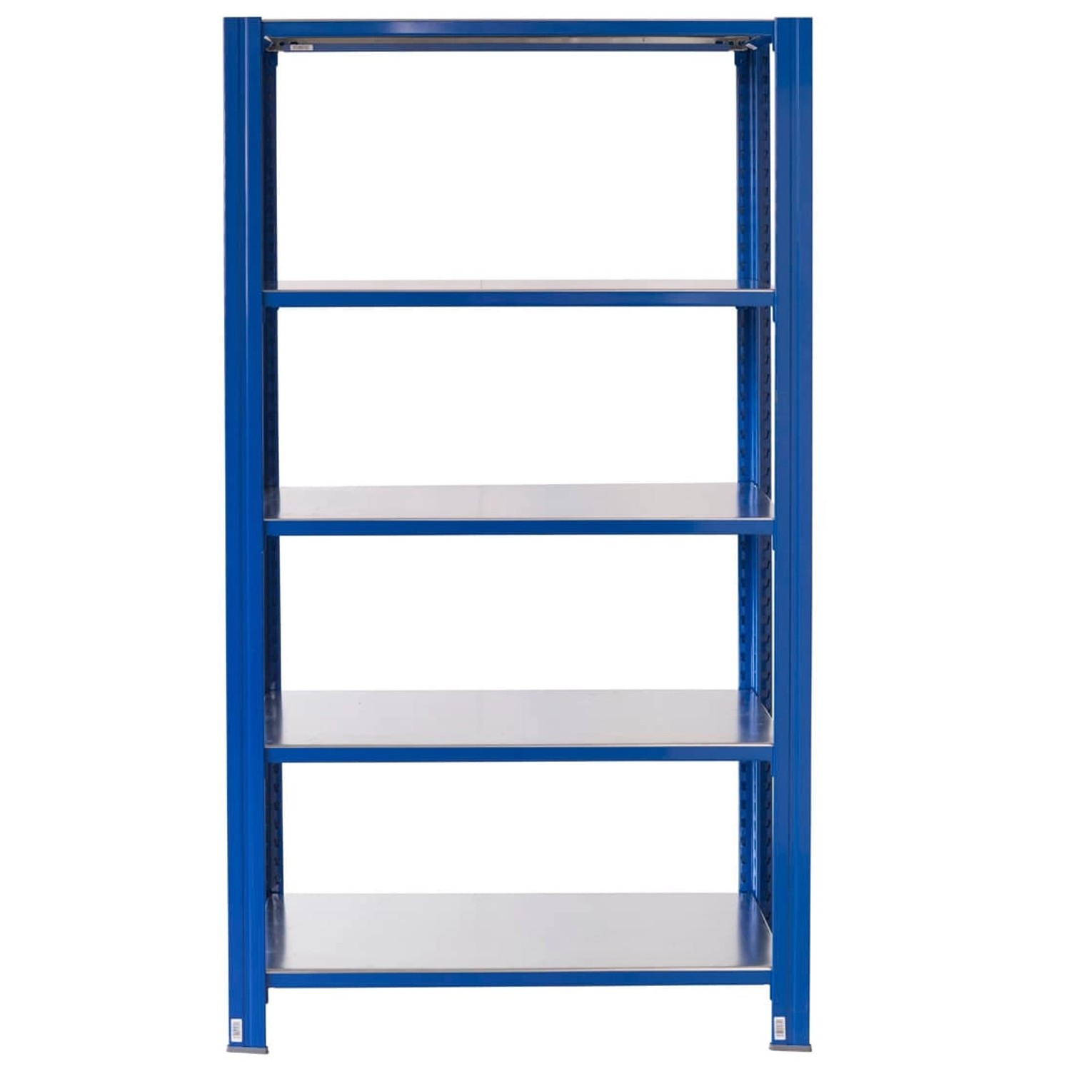 Ar Shelving T Profile Steckregal Blau & Verzinkt 250 x 80 x 50 cm 5 Böden 1 günstig online kaufen