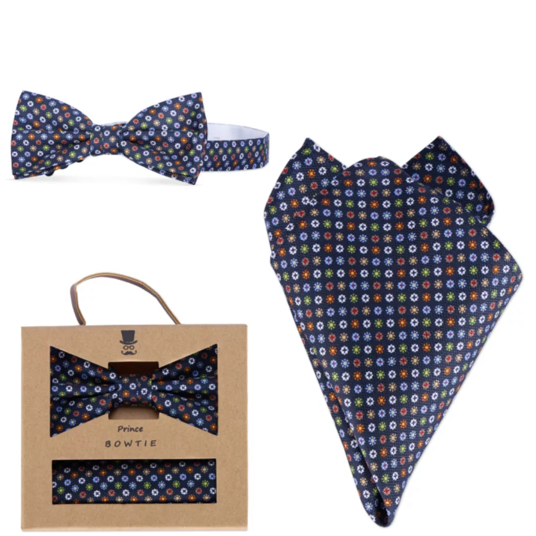 Prince BOWTIE Fliege und Einstecktuch im Set günstig online kaufen