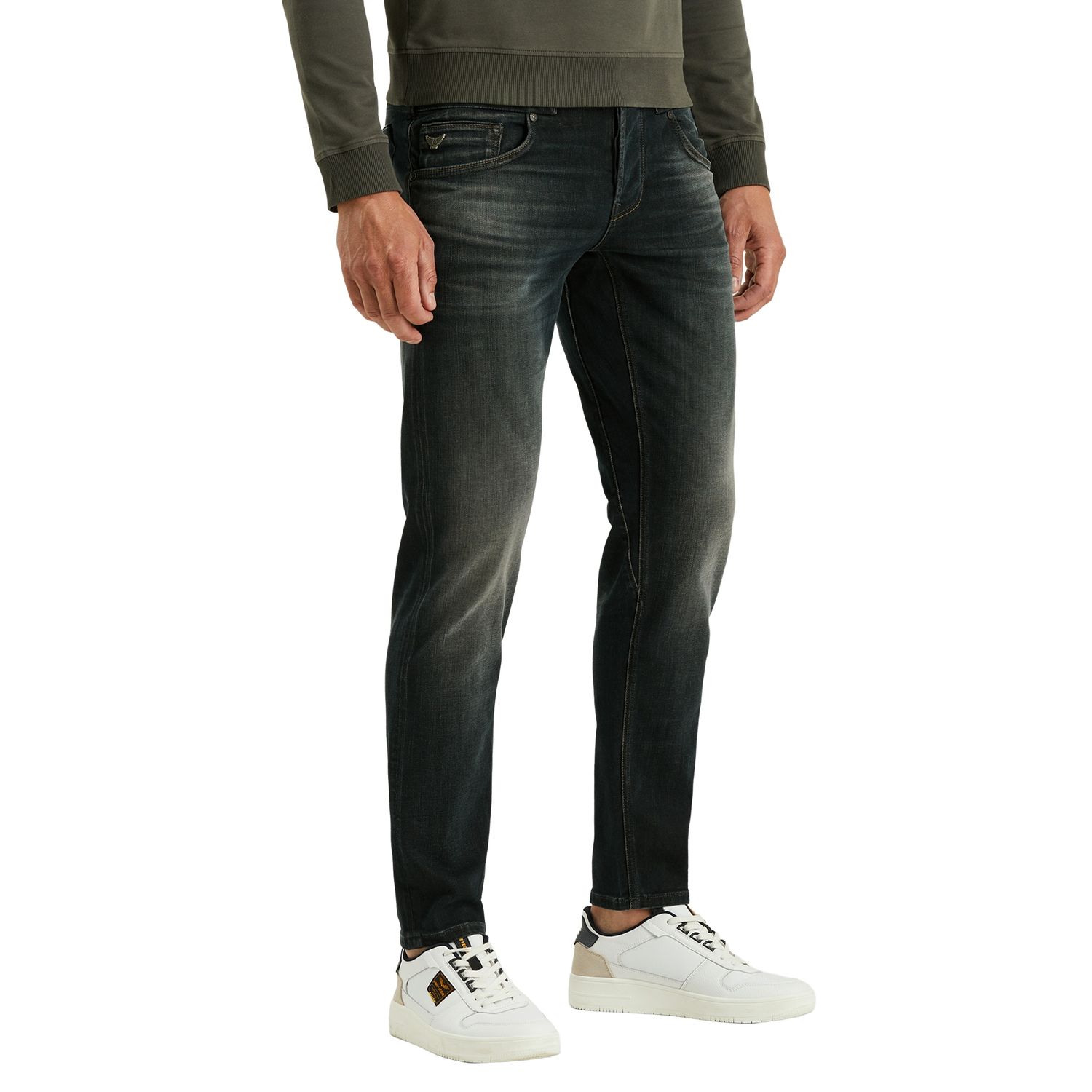 PME Legend Herren Jeans CARIOR - Mid Waist - Tapered Fit - Blau günstig online kaufen