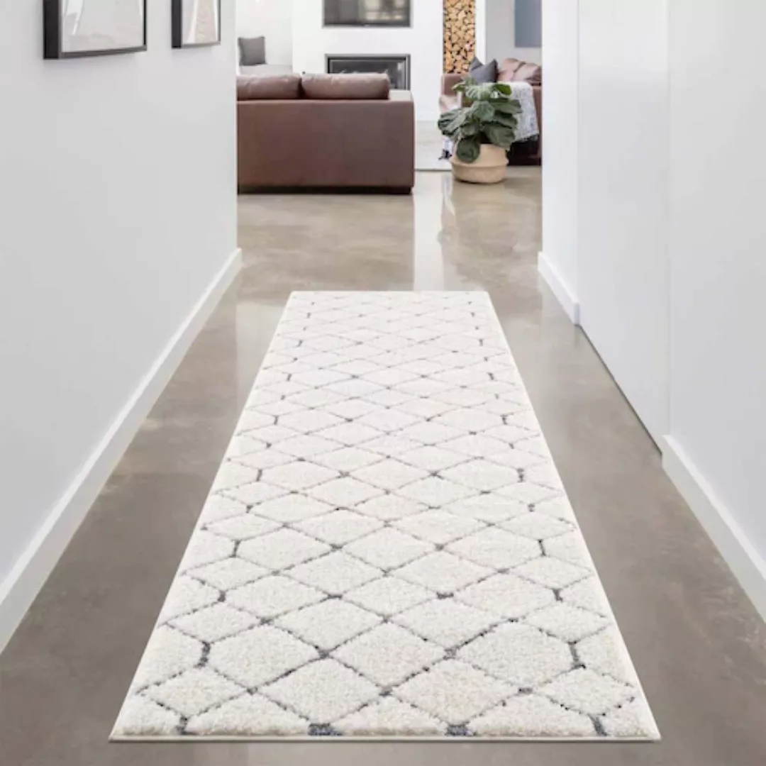 Carpet City Hochflor-Läufer »Focus 4499«, rechteckig, besonders weich, Uni günstig online kaufen