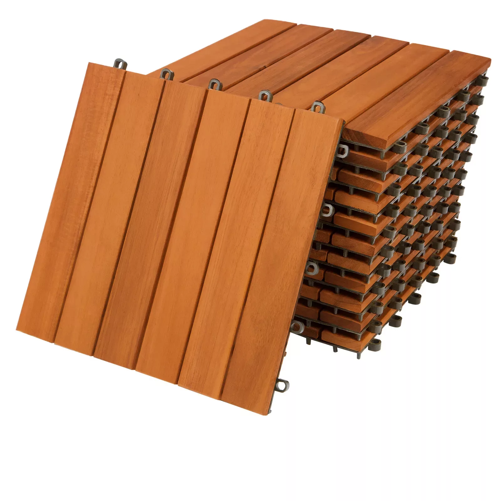 Holzfliese Akazie 11er-Set 30x30cm günstig online kaufen