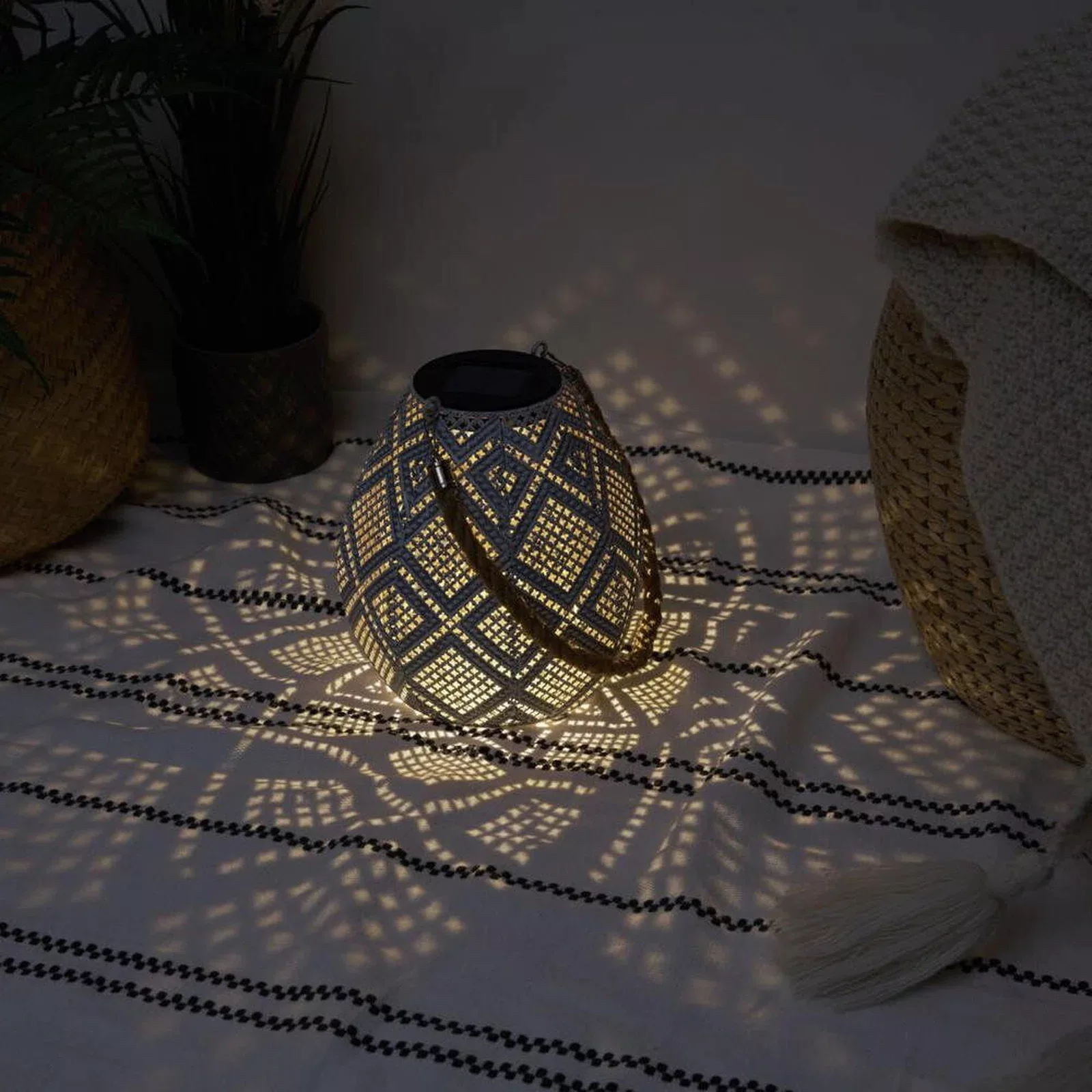 Pauleen LED Laterne »Sunshine Diamond«, 1 flammig-flammig, LED-Modul, Solar günstig online kaufen