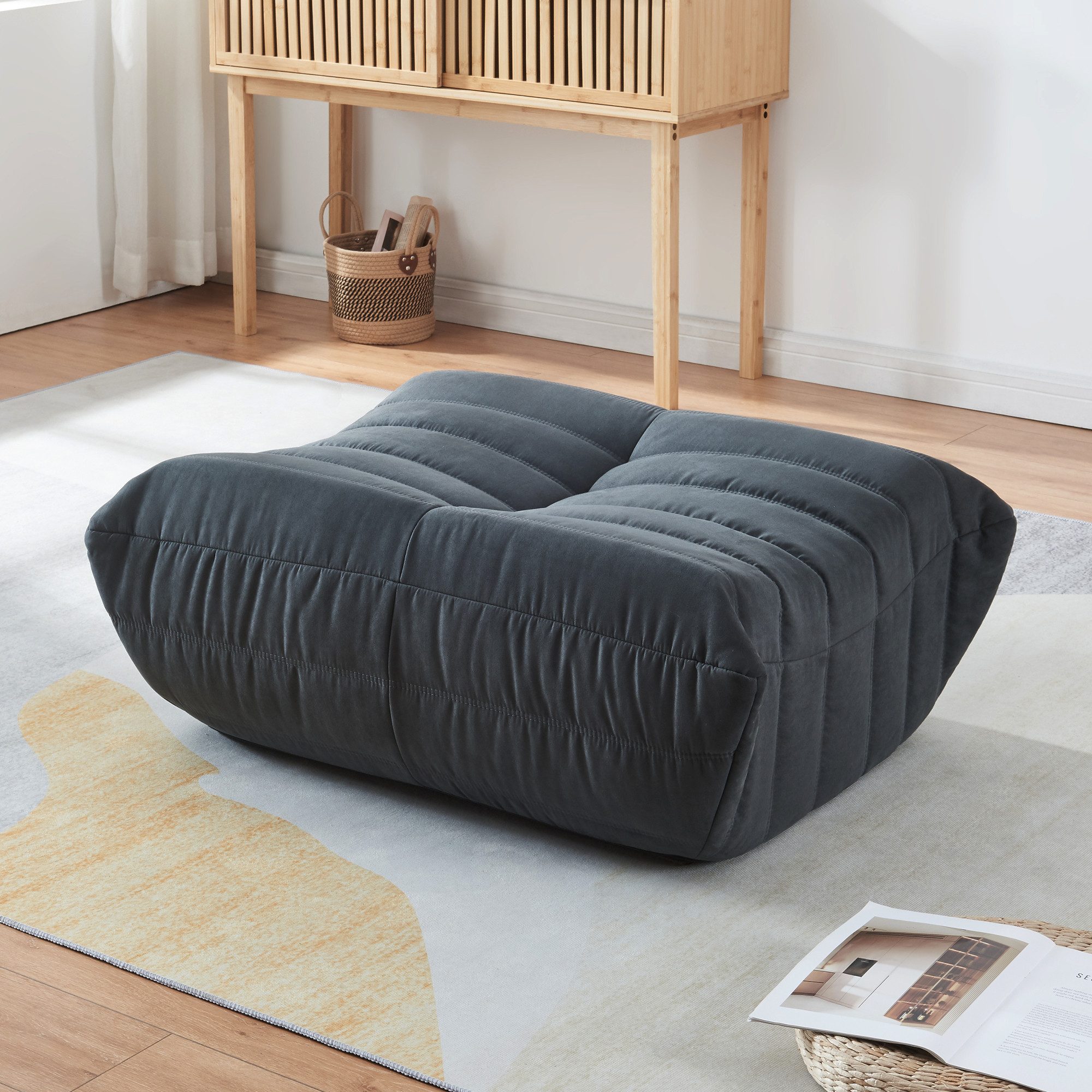 en.casa Pouf, »Kodsø« Fußhocker 35 x günstig online kaufen