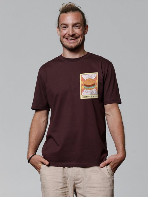 wat? Apparel T-Shirt Tarot The Hamburger günstig online kaufen