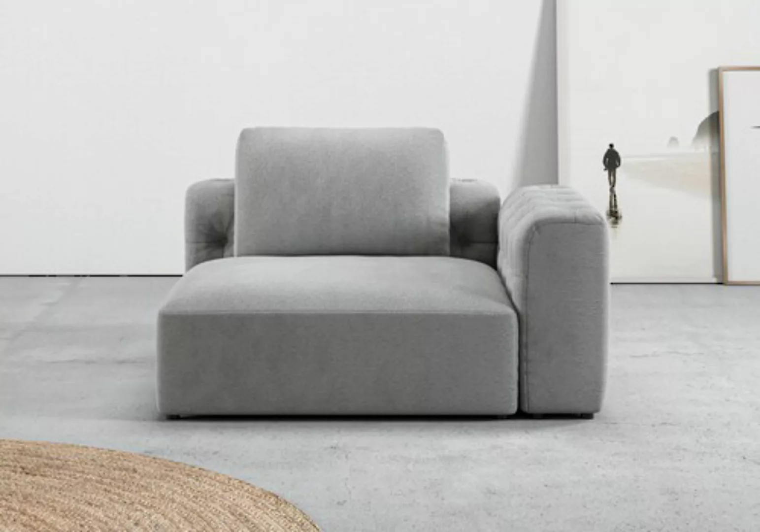 RAUM.ID 1,5-Sitzer »Cushid«, Modul-Eckteil, auch einzeln stellbar, Breite 1 günstig online kaufen