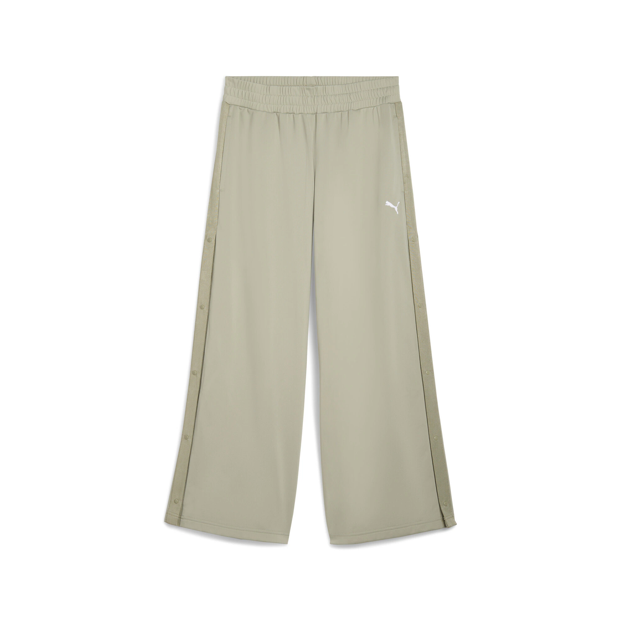 PUMA Sporthose "WARDROBE Essentials Low Rise Popper Hose Damen" günstig online kaufen