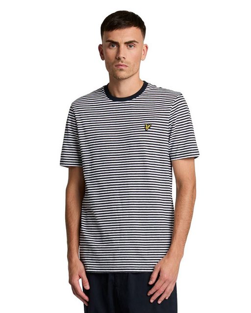 Lyle & Scott T-Shirt T-Shirt Lyle & Scott Linen Blend Breton günstig online kaufen