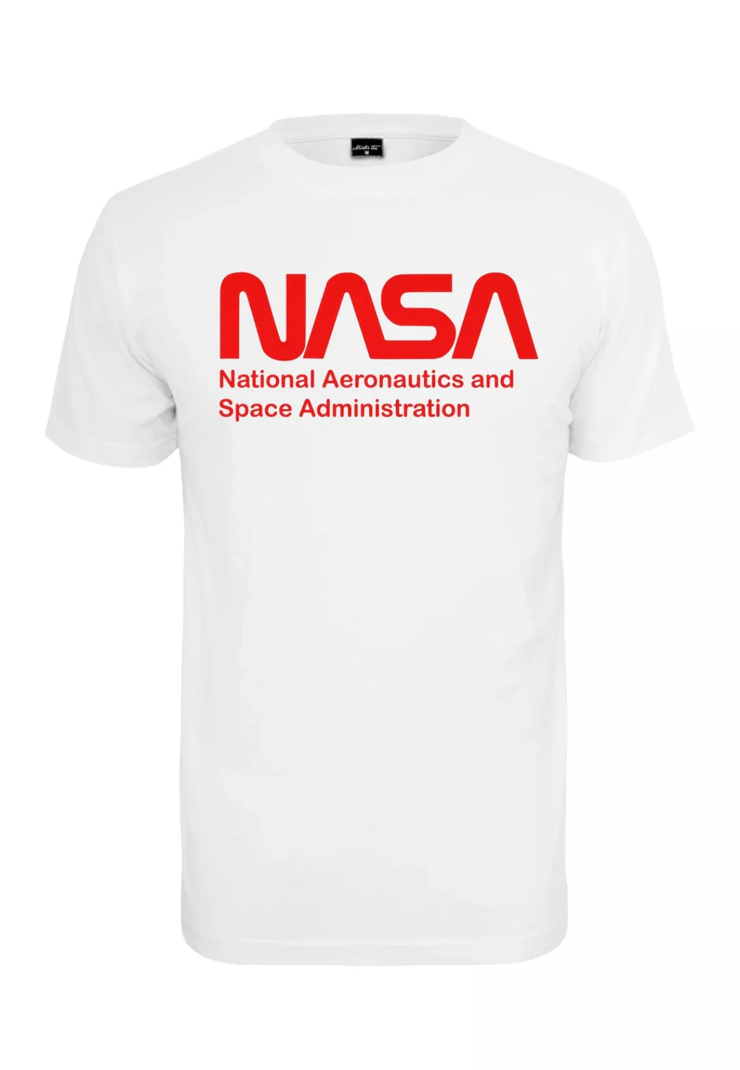 MisterTee T-Shirt "MisterTee Herren NASA Wormlogo Tee" günstig online kaufen