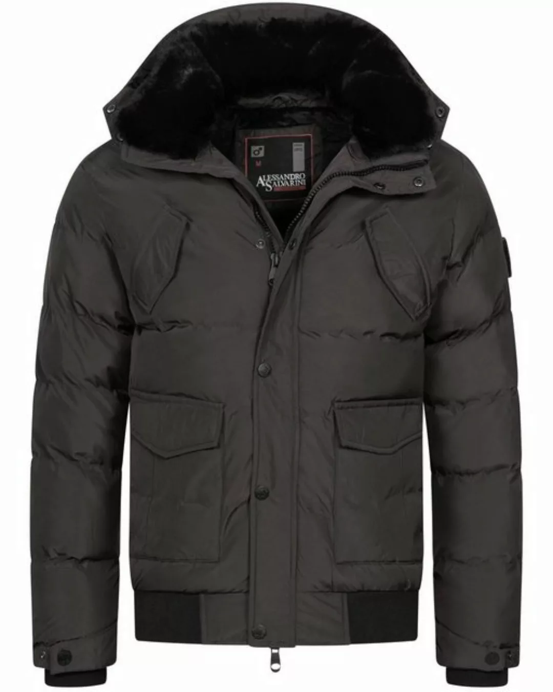 Alessandro Salvarini Winterjacke ASLeonio mit warmem Teddyfell und abnehmba günstig online kaufen