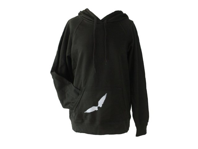 dunkle design Hoodie Flockdruck Farben nach Wahl Bauchtasche günstig online kaufen