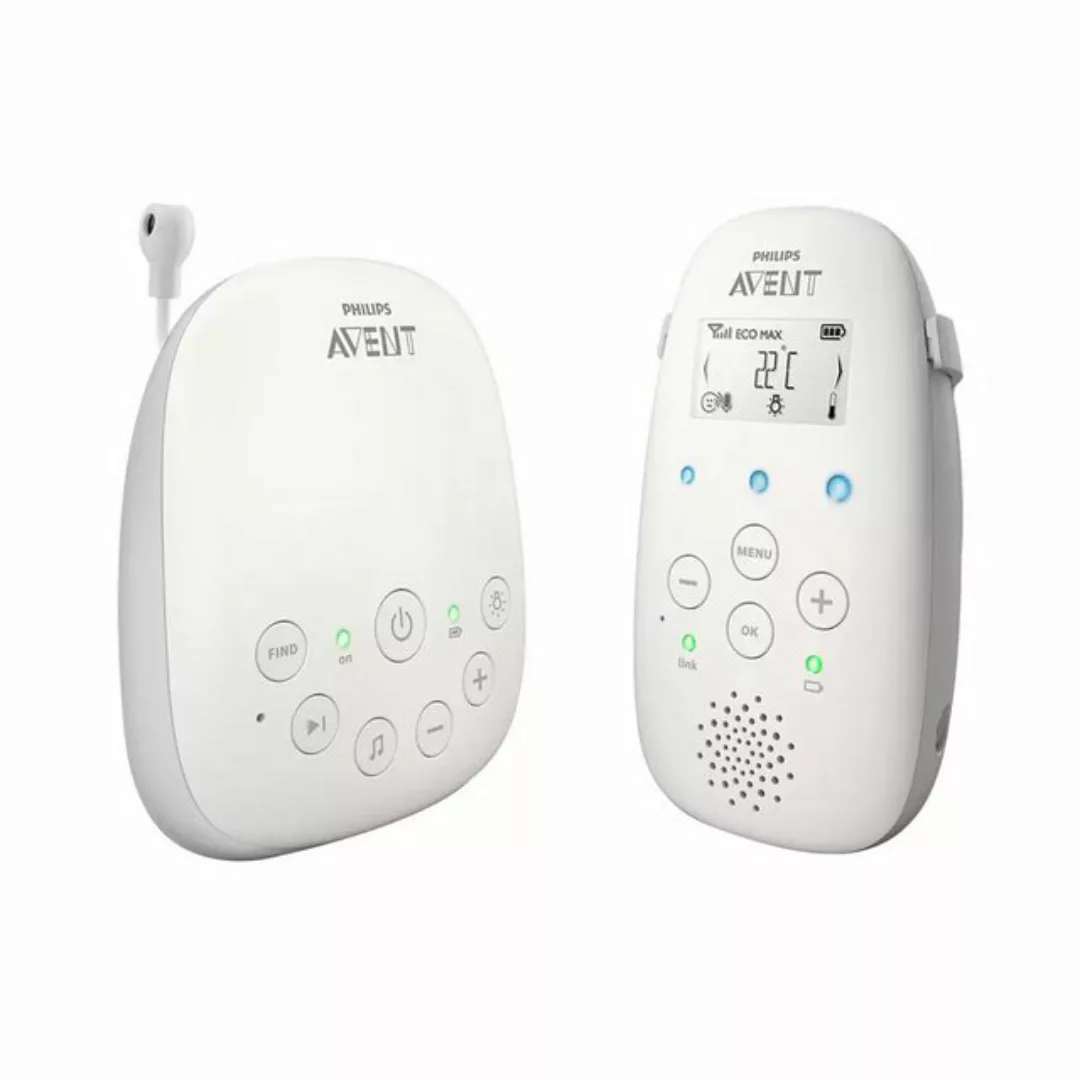 Philips Babyphone Avent SCD713/26, Smart ECO-Modus, Schlaflieder, Gegenspre günstig online kaufen