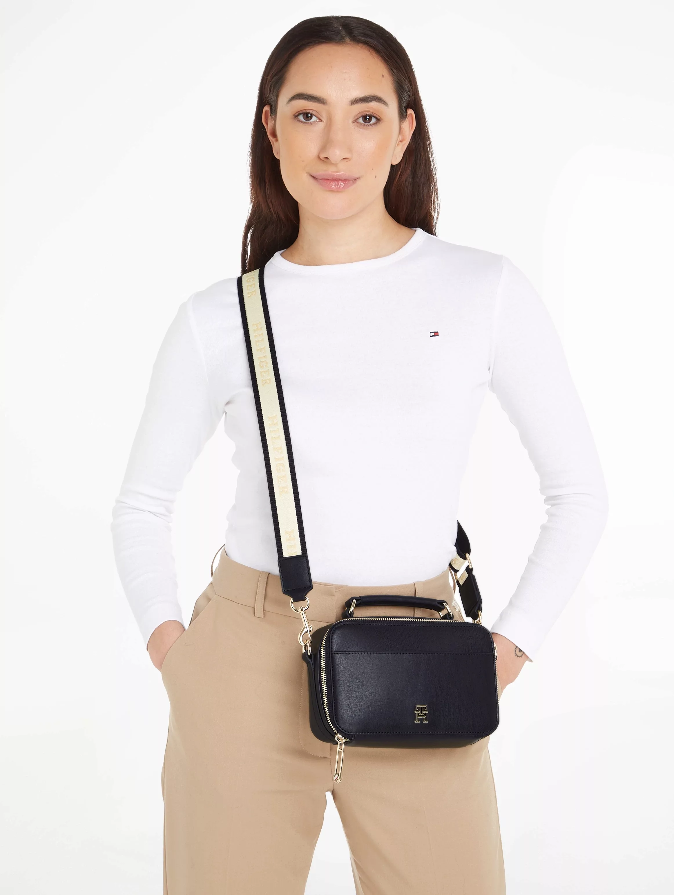 Tommy Hilfiger Mini Bag "ICONIC TOMMY CAMERA BAG", Handtasche Damen Tasche günstig online kaufen