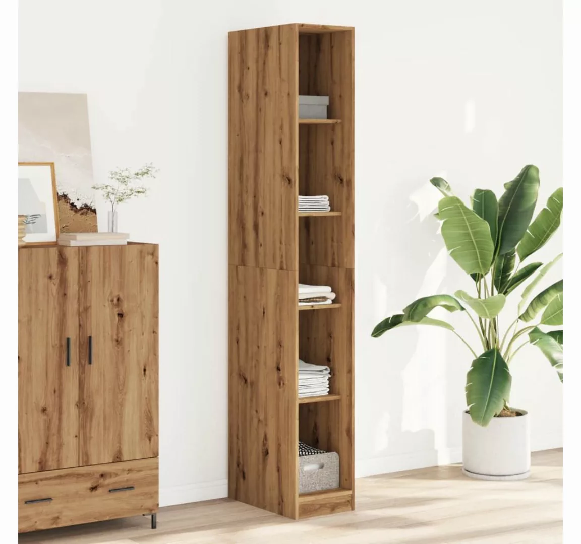 vidaXL Schrankmodule Kleiderschrank Artisan-Eiche 30x50x200 cm Holzwerkstof günstig online kaufen