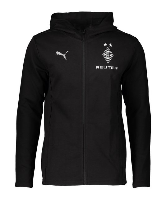 PUMA Sweatjacke Borussia Mönchengladbach Kapuzenjacke mit Sponsor günstig online kaufen