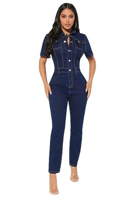 CHENIN 7/8-Overall Sexy Slim Fashion Skinny Typ Jumpsuit Denim Jumpsuit Fra günstig online kaufen