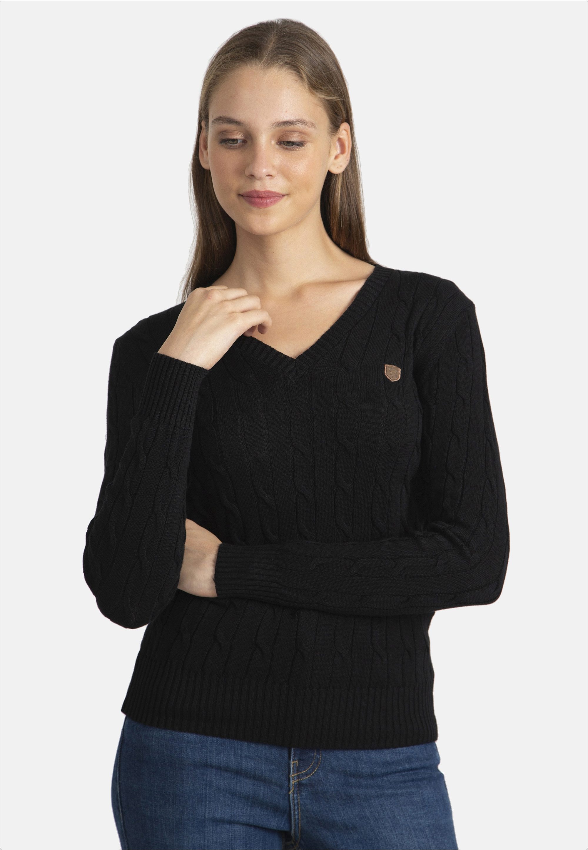 SIR RAYMOND TAILOR Strickpullover "Frenze", (1 tlg.), mit klassischem V-Aus günstig online kaufen