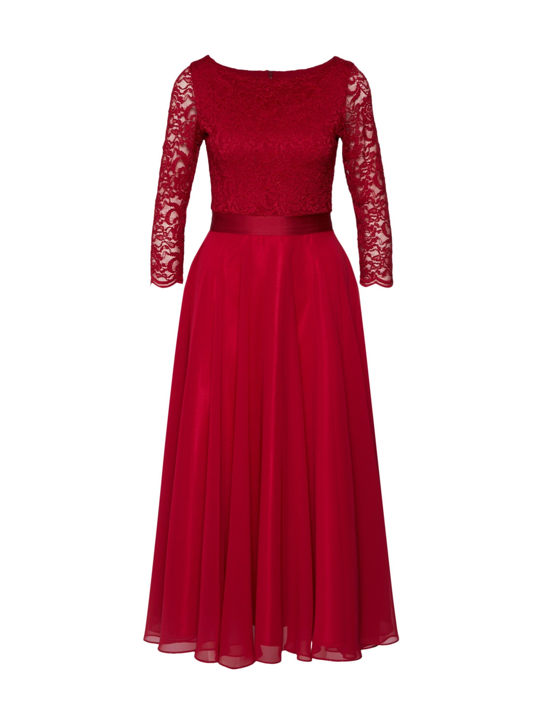 SWING Cocktailkleid Taillierter Schnitt mit ausgestelltem günstig online kaufen