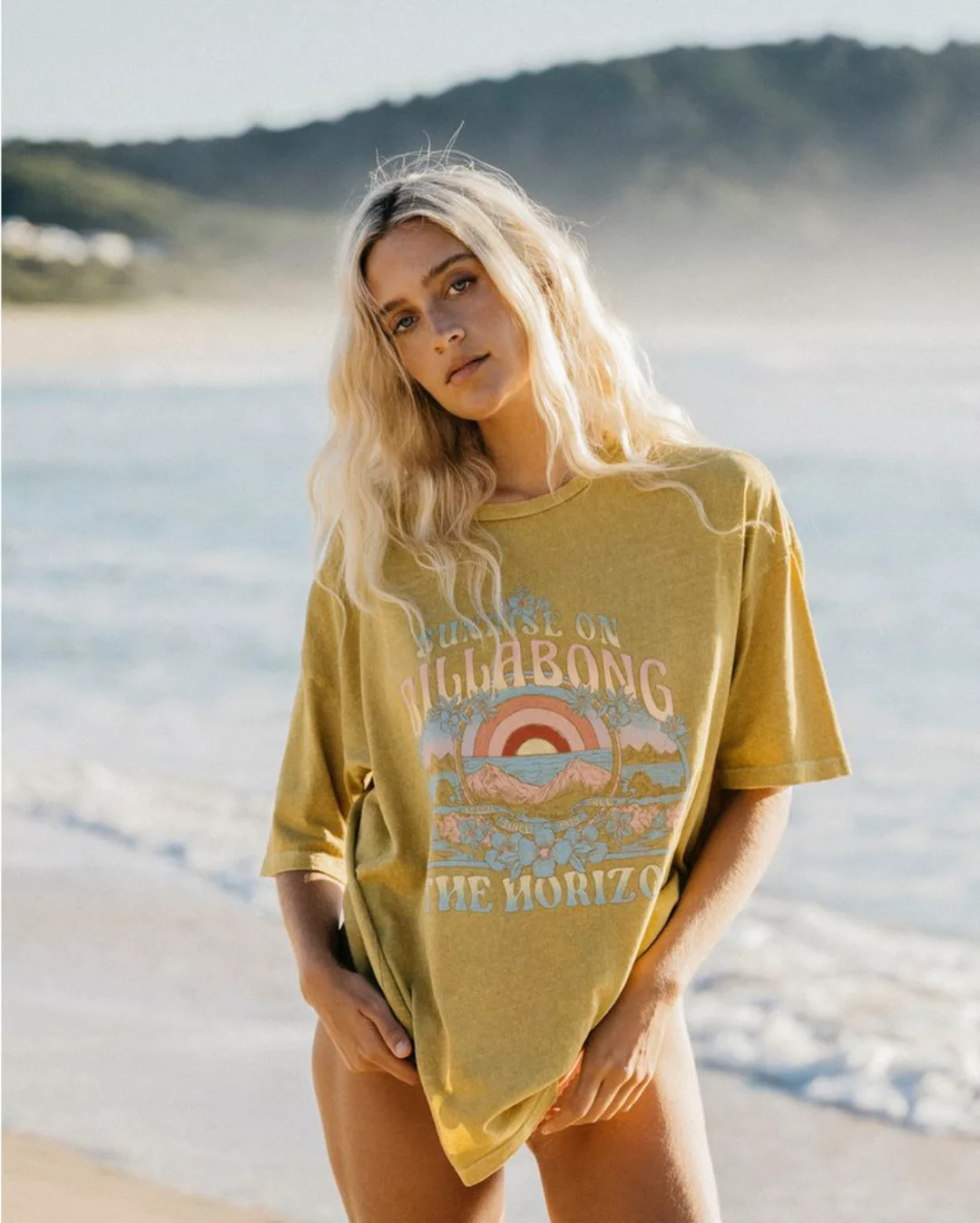 Billabong Print-Shirt Sunrise On The Horizon - T-Shirt für Frauen günstig online kaufen