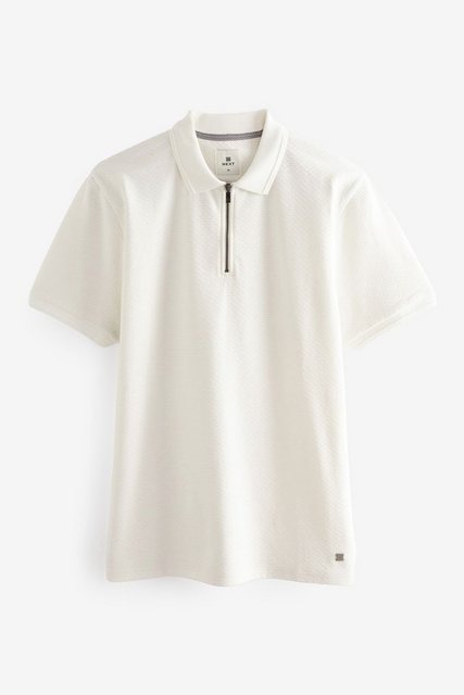 Next Poloshirt Strukturiertes Polo-Shirt (1-tlg) günstig online kaufen