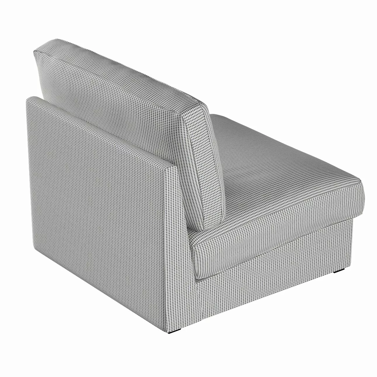 Bezug für Kivik Sessel nicht ausklappbar, schwarz-beige, Bezug für Sessel K günstig online kaufen
