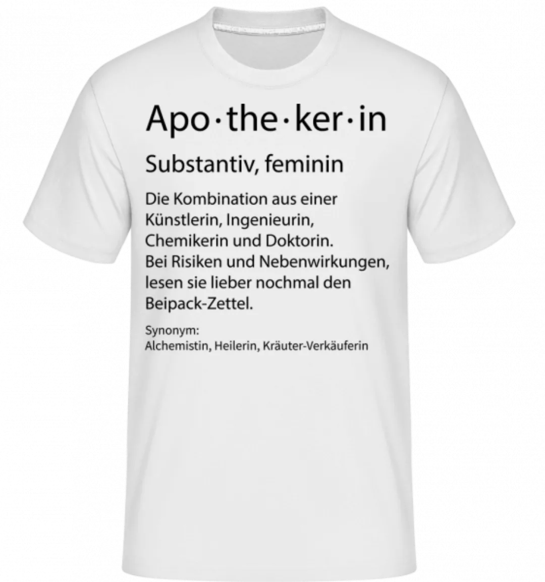 Apothekerin Quatsch Duden · Shirtinator Männer T-Shirt günstig online kaufen