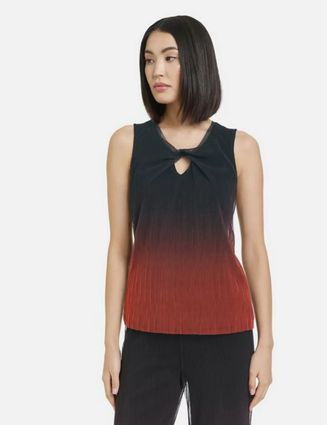 Taifun Shirttop Plisseetop mit Farbverlauf günstig online kaufen