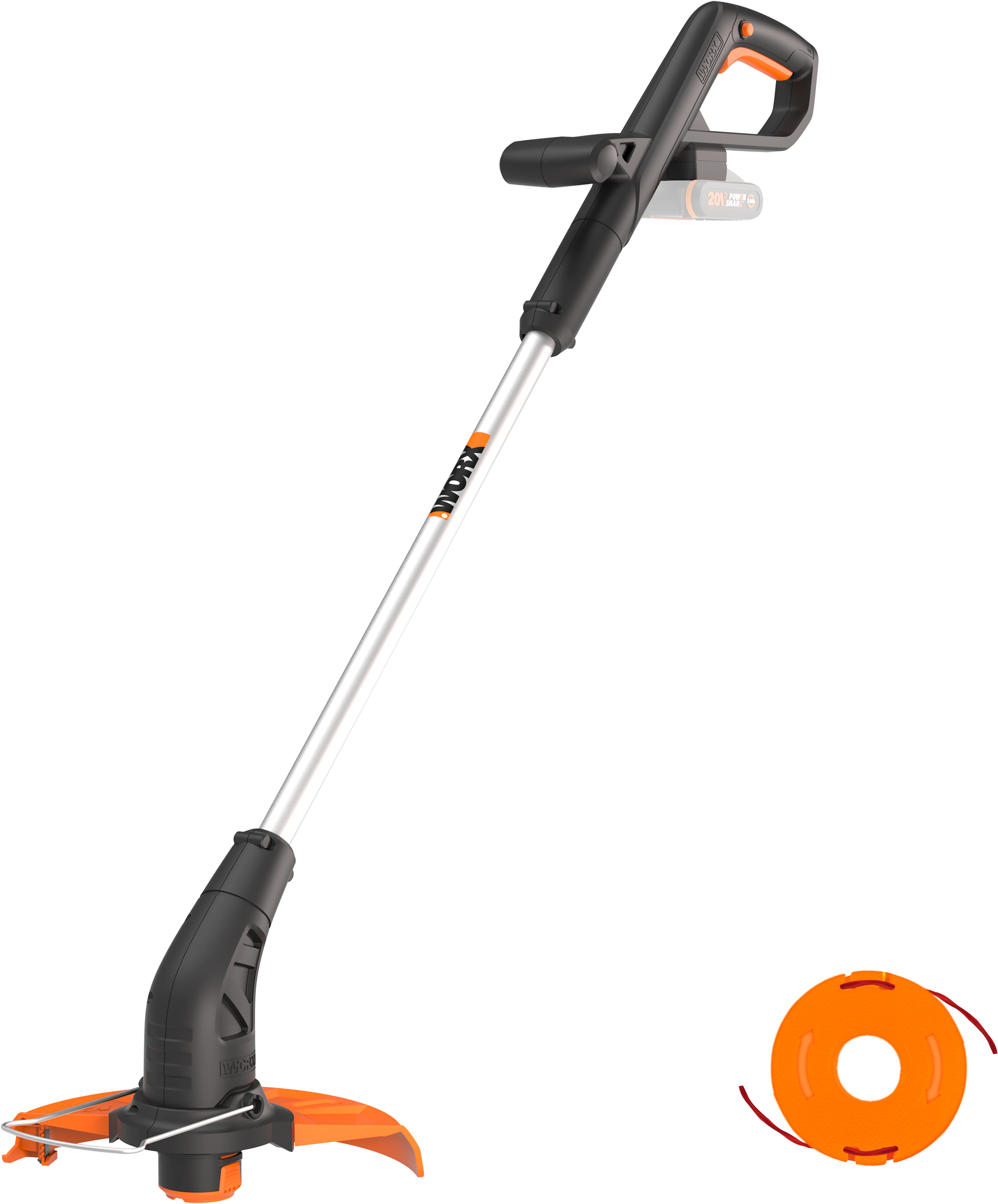 Worx Akku-Rasentrimmer "WG157E.9", 2-in-1 Gerät, automatische Fadenverlänge günstig online kaufen