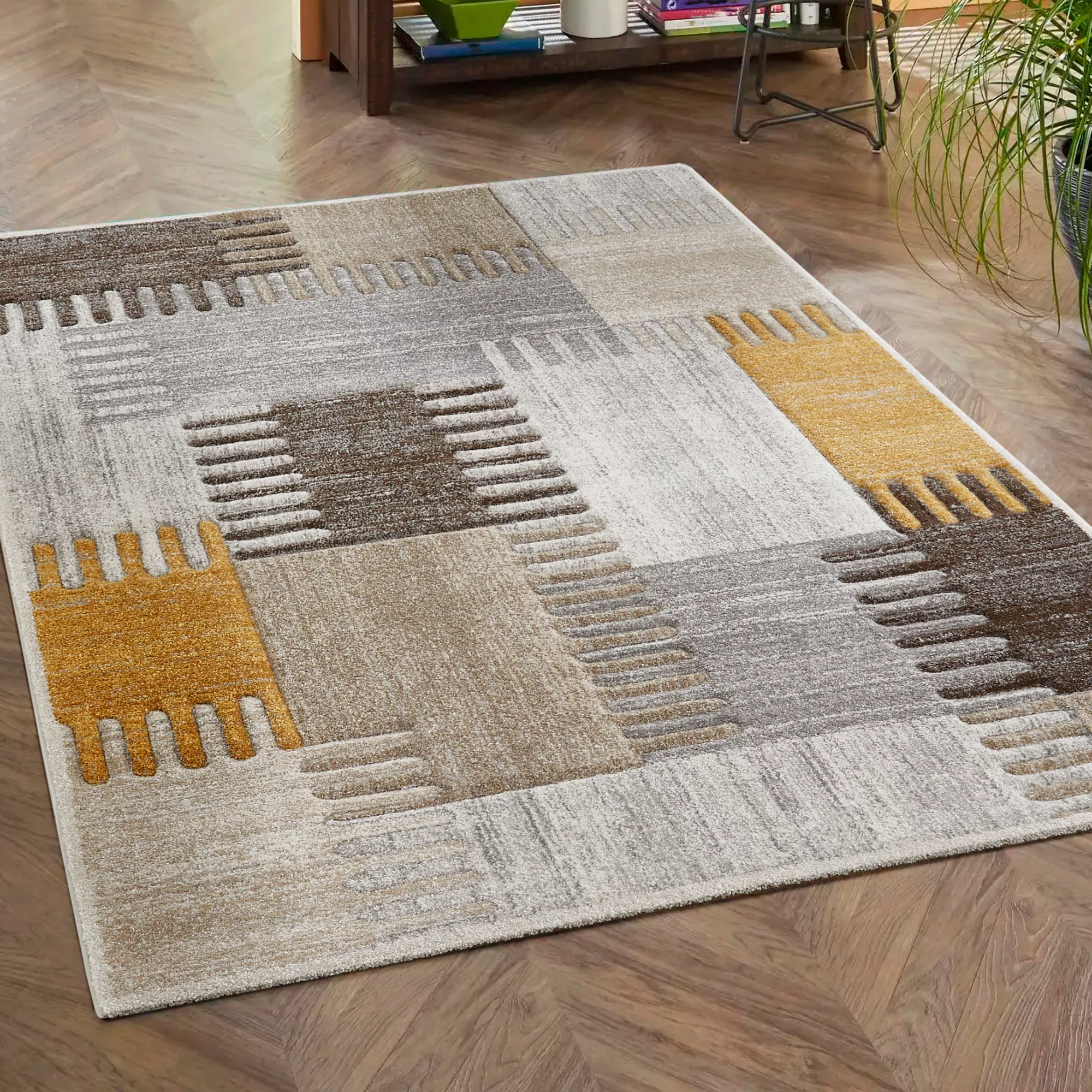 LUXOR living Teppich »Toronto«, rechteckig, 12 mm Höhe, Kurzflor, modernes günstig online kaufen