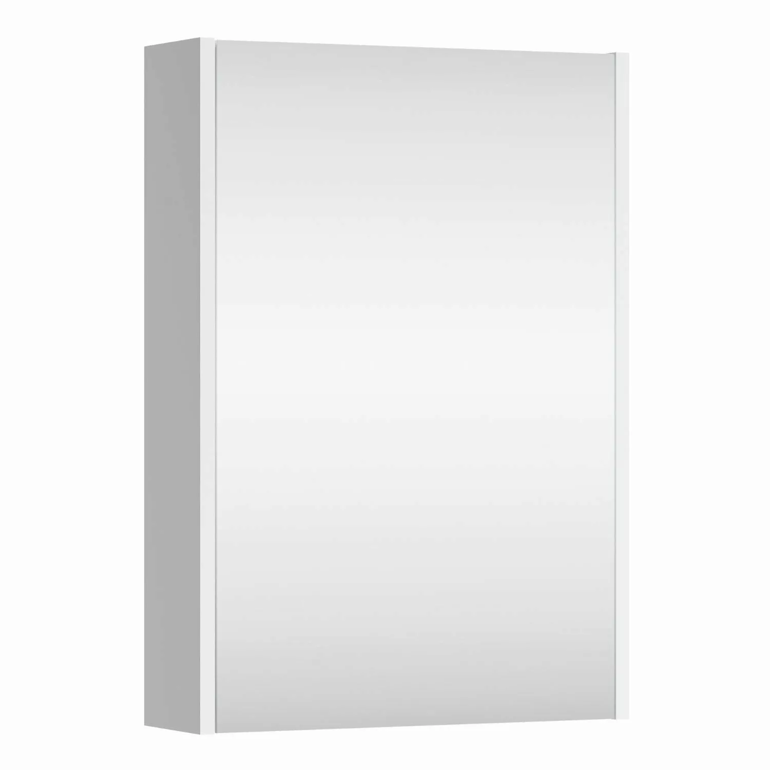 Planetmöbel Badezimmerspiegelschrank Spiegelschrank 50cm (Weiß) günstig online kaufen