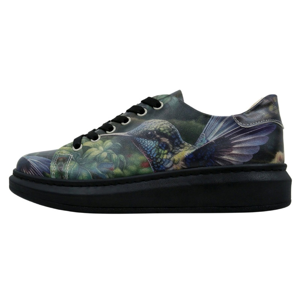 DOGO Plateausneaker "Myra Low-Top Sneaker Bear With A Balloon Damen Sneaker günstig online kaufen