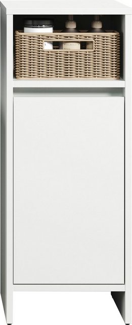 INOSIGN Midischrank Banta (1-St) Badkommode mit 2-farbiger Blende in weiß/g günstig online kaufen